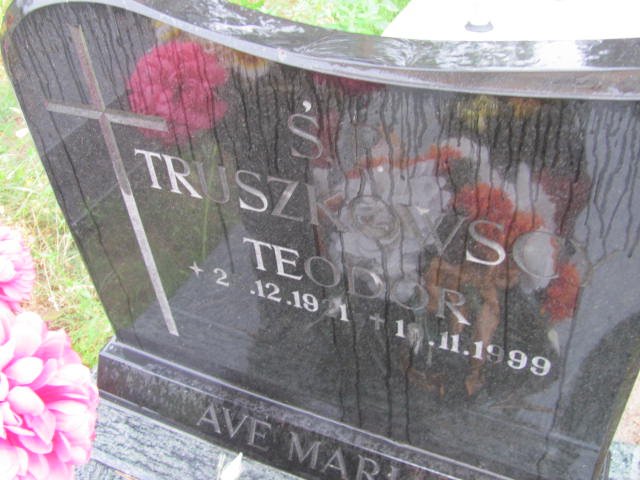 Teodor TRUSZKOWSKI 1921 Gdynia - Grobonet - Wyszukiwarka osób pochowanych