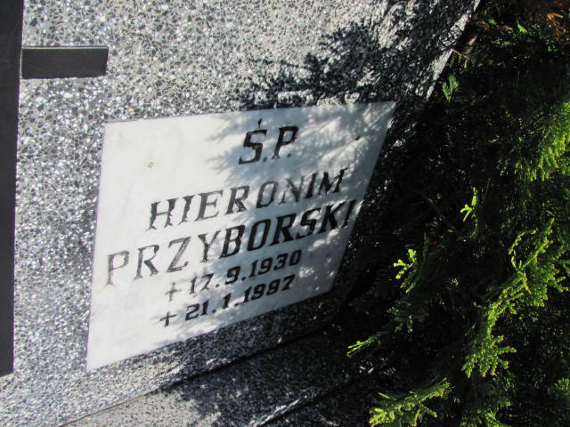 Hieronim Ludwik PRZYBOROWSKI 1930 Gdynia - Grobonet - Wyszukiwarka osób pochowanych