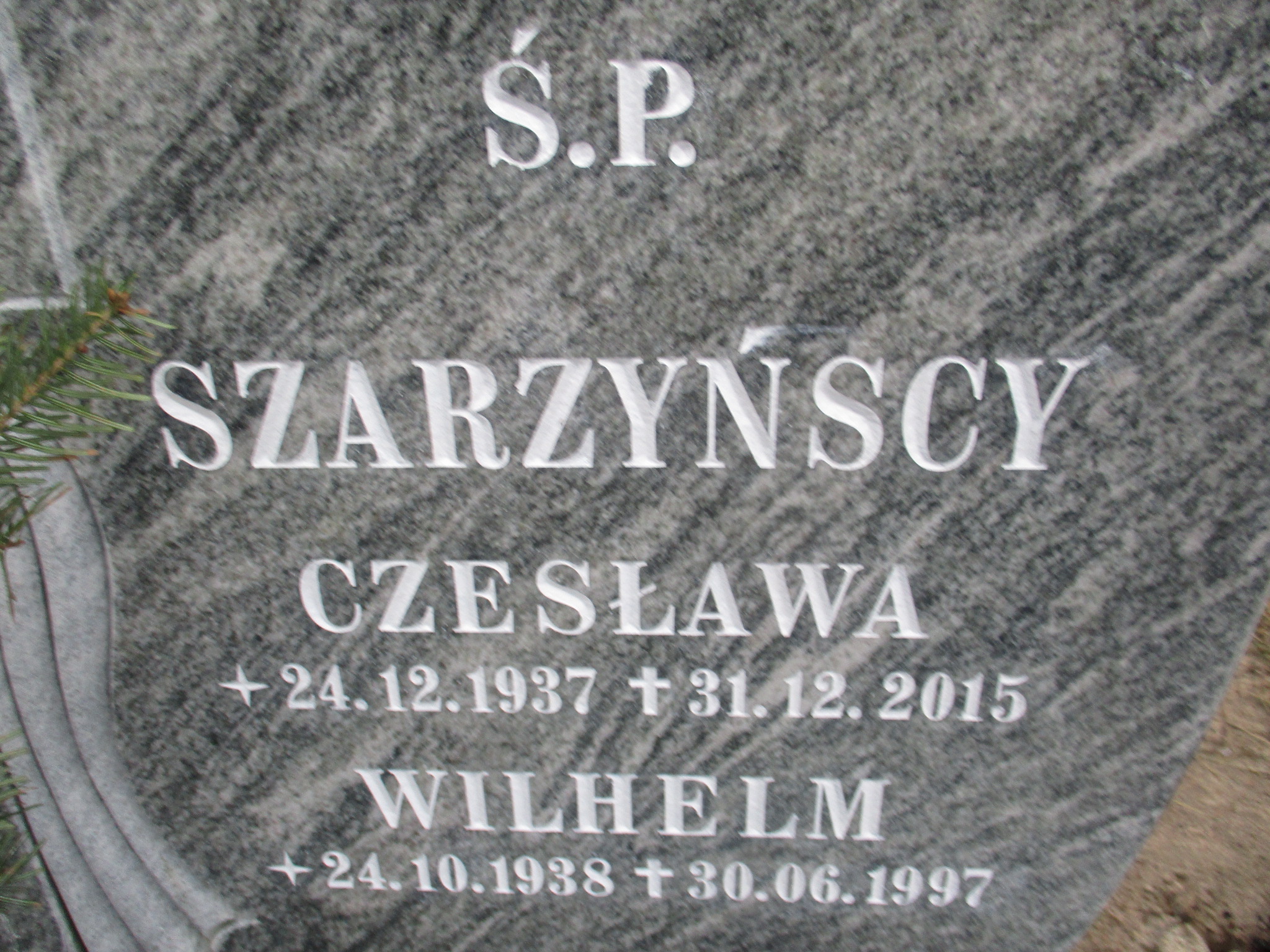 Czesława SZARZYŃSKA 1937 Gdynia - Grobonet - Wyszukiwarka osób pochowanych