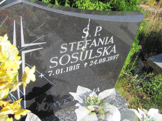 Stefania SOSULSKA 1915 Gdynia - Grobonet - Wyszukiwarka osób pochowanych